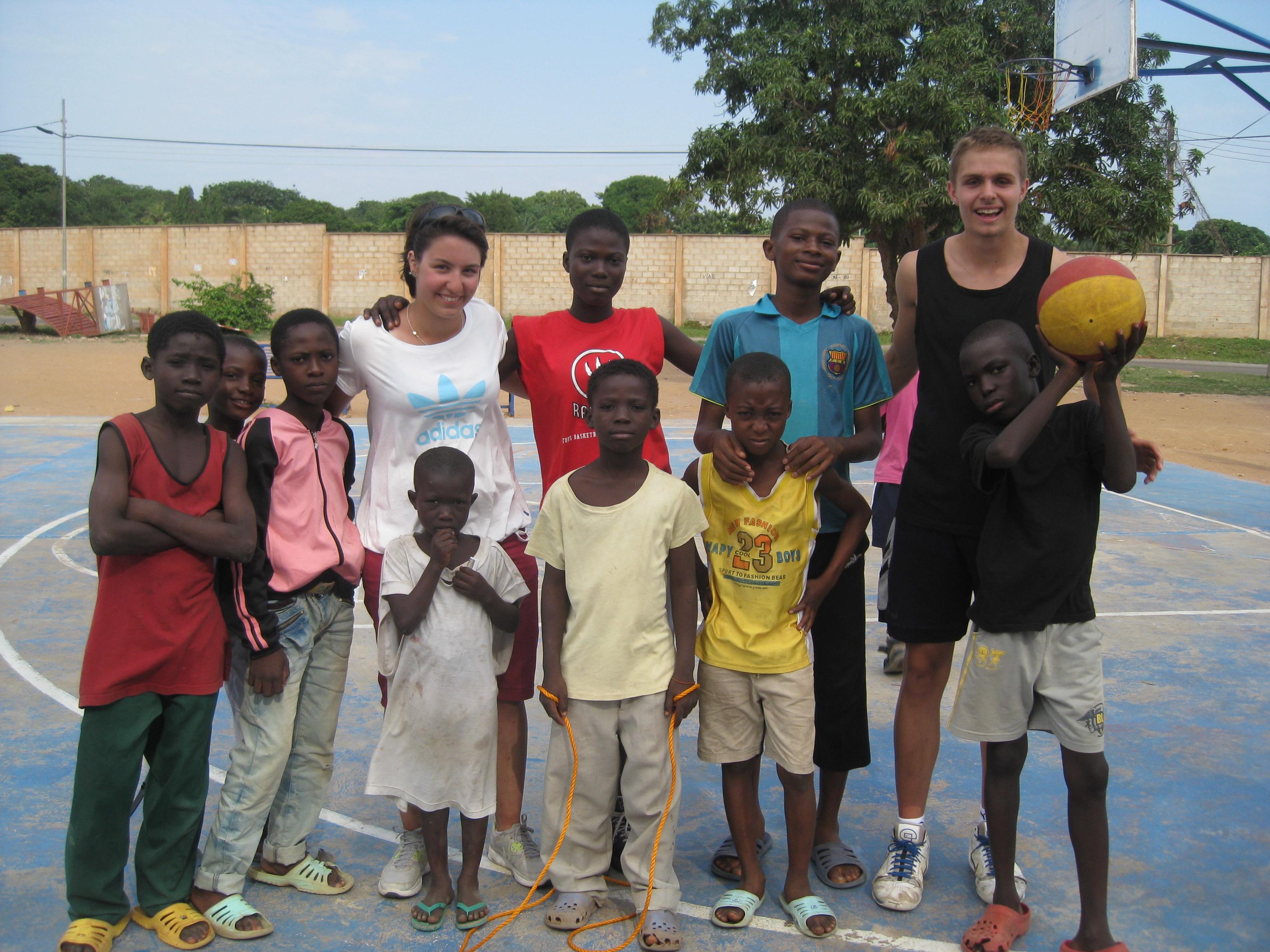 Volunteer Basketball Coaching in Ghana Projects Abroad